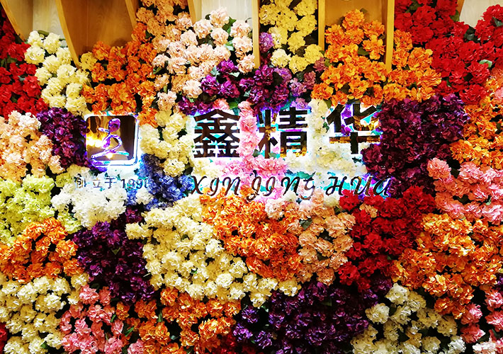 發(fā)光形象墻