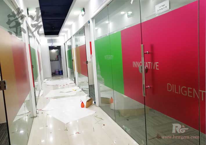 長沙辦公室玻璃貼膜